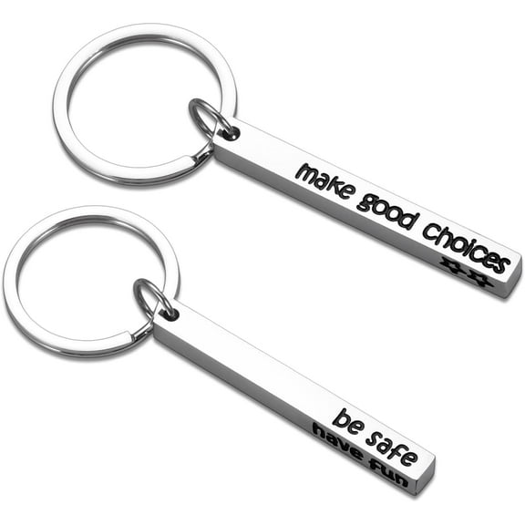 Boo Basket Stuffers for Teens Stocking Stuffers College Gifts for Girls Drive Safe Keychain for Son Daughter, New Driver Gifts for Teens, Senior 2025 Present, Off to College for Son Daughter