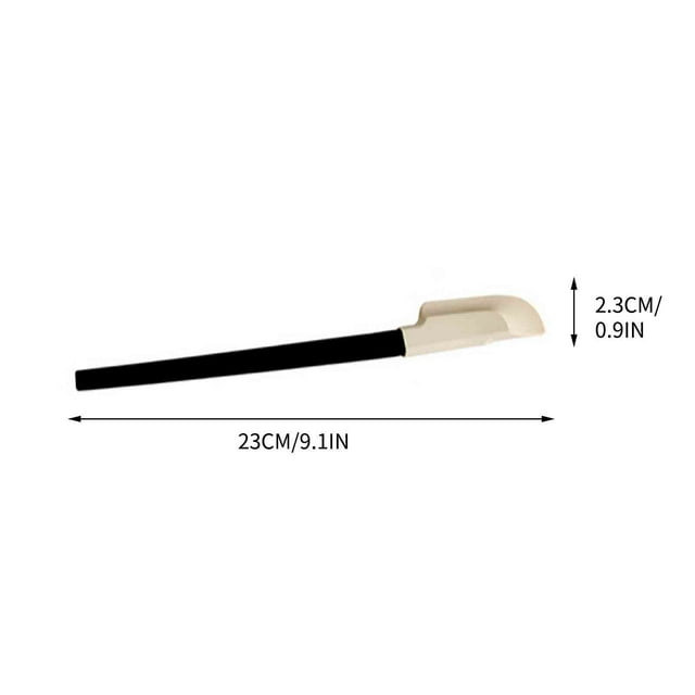 Scraper Multifunctional Scraper Baking Cream Scraper Soft Rubber Scraper Bread Wooden Handle Scraper