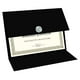 thumbnail image 1 of Titular del certificado Geographics Tri Fold Black Linen 9,25 x 12,5, 1 of 5