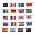 thumbnail image 2 of In the Breeze 3672 — International String of Flags, 24.5-feet — Home and Garden Decor, 2 of 2