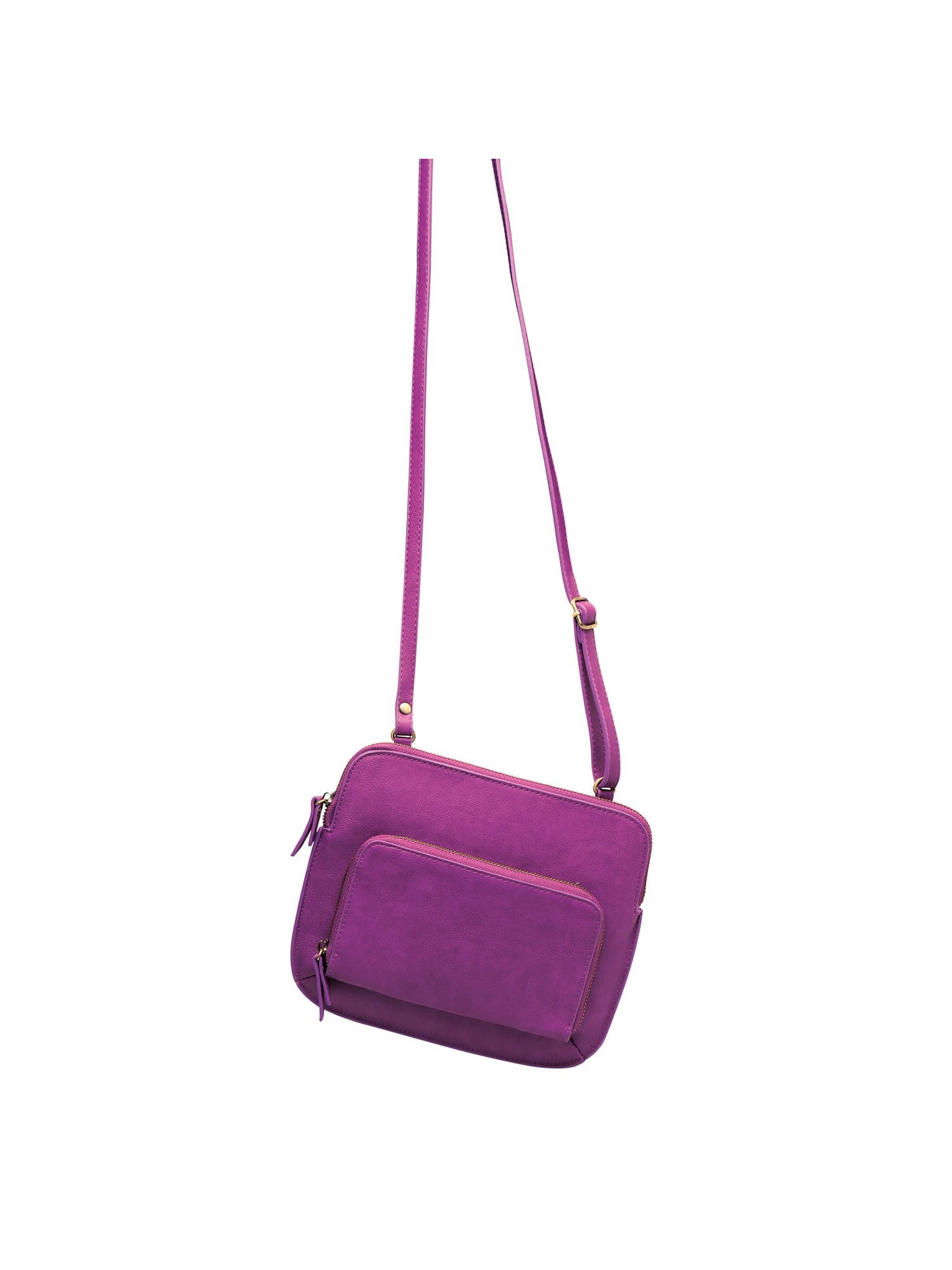 Catalog Classics Women's Brightly Colored Crossbody Bag Adjustable