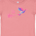 thumbnail image 4 of Inktastic Hummingbird Flying Swirl Girls Baby T-Shirt, 4 of 5