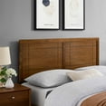 thumbnail image 2 of Headboard, Queen Size, Wood, Brown Walnut, Modern Contemporary Urban Design, Bedroom Master Guest Suite, 2 of 9