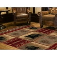 thumbnail image 3 of Tayse Nature Area Rug 6570 Red Bears Southwestern 5' 3" x 7' 3" Rectangle, 3 of 3