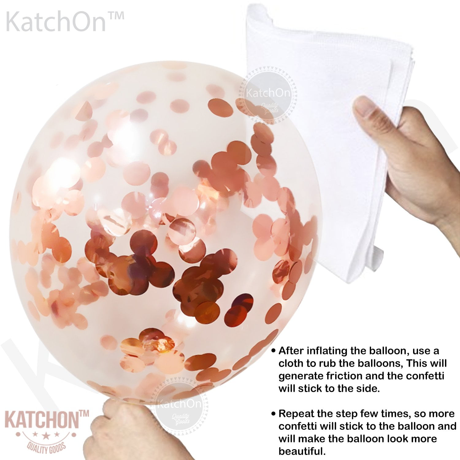 baby shower balloons rose gold