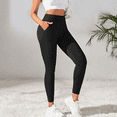 thumbnail image 6 of SOMER Leggings for Women Yoga Pants Black Womens Joggers Drawstring High Waisted Leggings with Pockets for Gym Workout Pants 2025, 6 of 6