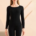 thumbnail image 5 of YuXingFu Sale Deal Thermal Underwear for Women Clothing Clearance Under $ 5 Tops for Women Clearance Under $ 10 Fall Black, 5 of 8