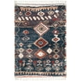thumbnail image 3 of nuLOOM Rosemarie Southwestern Moroccan Shag Area Rug, 5' 3" x 7' 6", Blue, 3 of 4