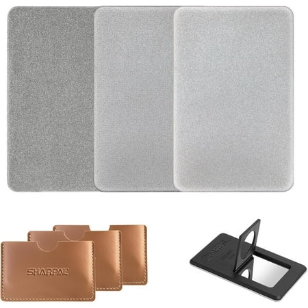 116N Pocket Diamond ening Card Coarse(325)/Medium(600)/Fine(1200) Grit Portable Multi-Tool Kit for Garden Tools Survival Knives Files & Blades Christmas Gifts