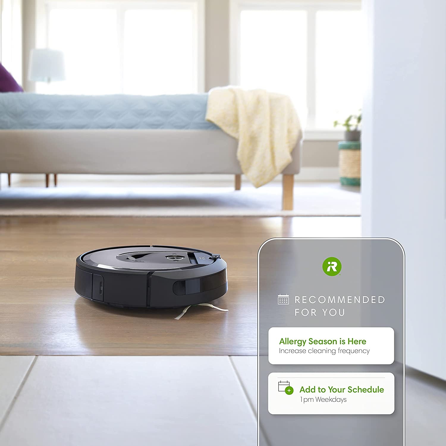 iRobot i755020 Roomba i7 plus Wi-Fi Connected Robot Vacuum with Automatic Dirt Disposal (7550)