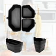 thumbnail image 2 of Generic 3 Pcs Silicone Slow Cooker Divider Liners for 6 QT Pot, Black, 2 of 9
