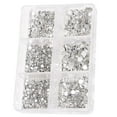 thumbnail image 2 of Fiudx Set para Decoración de Uñas, Decoración de Azulejos de Cristal, Piedras Elegantes, Resinas, Brillantes Diamantes de Imitación de Vidrio, Diseños Creativos para Uñas, para Entusiastas de La Mani, 2 of 2