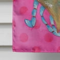 thumbnail image 4 of Carolines Treasures BB8249CHF Blue Crab Pink Polkadot Flag Canvas House Size  Large multicolor, 4 of 4