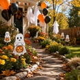 thumbnail image 6 of Halloween Themed Metal Courtyard Ground Stake Ornament,12in,Weatherproof Porch Yard Spooky Decor, Outdoor Festival Figurine Shipped for Garden Lawn Front Porch Layout, 6 of 8