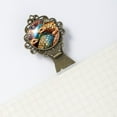 thumbnail image 5 of Pangolin Book Lovers' Vintage Copper-Colored Lace Bookmarks: Stainless Steel Book Markers, Set of 2, 5 of 5