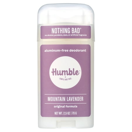 Humble Brands Natural Deodorant  Mountain Lavender  2.5oz