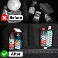 thumbnail image 5 of 2 Pcs Car Trunk Organizer, 55 x 25cm Car Trunk Net, Universal Velcro Trunk Net Bag, Elastic Luggage Net Storage Net with for Car/SUV, 5 of 5