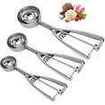 thumbnail image 1 of Juego de cucharas para helado de galleta - Pequeña/1 cucharada. Mediana/2 Cucharada. Grande/3 oso de fresa  Electrónica, 1 of 4