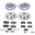 thumbnail image 3 of PowerStop Front and Rear Z23 Evolution Sport Carbon-Fiber Ceramic Brake Pad and Drilled & Slotted Rotor Kit Fits: Select Models K8278, 3 of 10