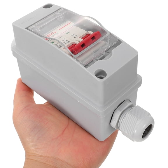 RENACLIPY Electrical Enclosures Light Grey Plastic 1 Set