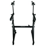 Rockville Z45W Z-Style 2-Tier Keyboard Stand+Wheels+Bag+Adjustable ...