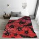 thumbnail image 5 of Fotbe Bats And Spiders Manta de Franela Acolchonada con Estampado, Súper Suave y Esponjosa, Extra Grande para Sofá, Cama, Uso Todo el Año-40"x30", 5 of 7