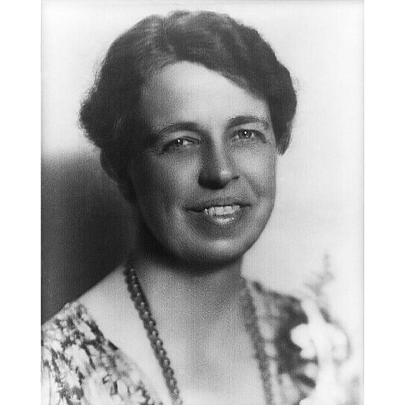 First Lady Eleanor Roosevelt Portrait - 12x18 Inch Laminated Poster - Stunning Detail and Bold Colors