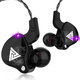 thumbnail image 1 of Audífonos In-ear Qkz Ak6 Pro Auricular Gamer Alambre 40 Khz Negro, 1 of 4