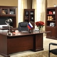 thumbnail image 3 of ANLEY Russia Deluxe Desk Flag Set - 6 x 4 Inch Miniature Russian Desktop Flag with 12" Solid Pole, 3 of 7