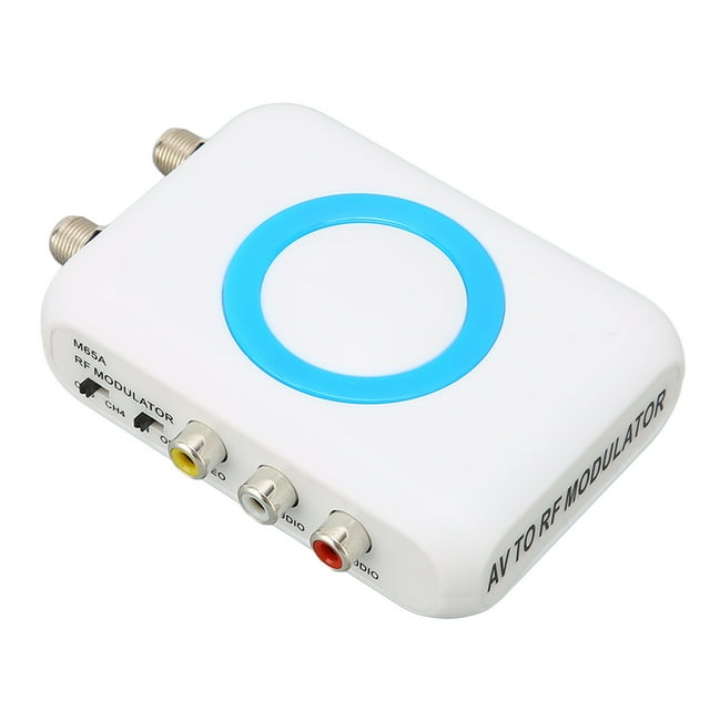 RF Convertisseur Coaxial, PLL Contrôlé M65A-NTSC Professionnel Facile à Installer AV Sortie RF Modulateur pour Système CATV
