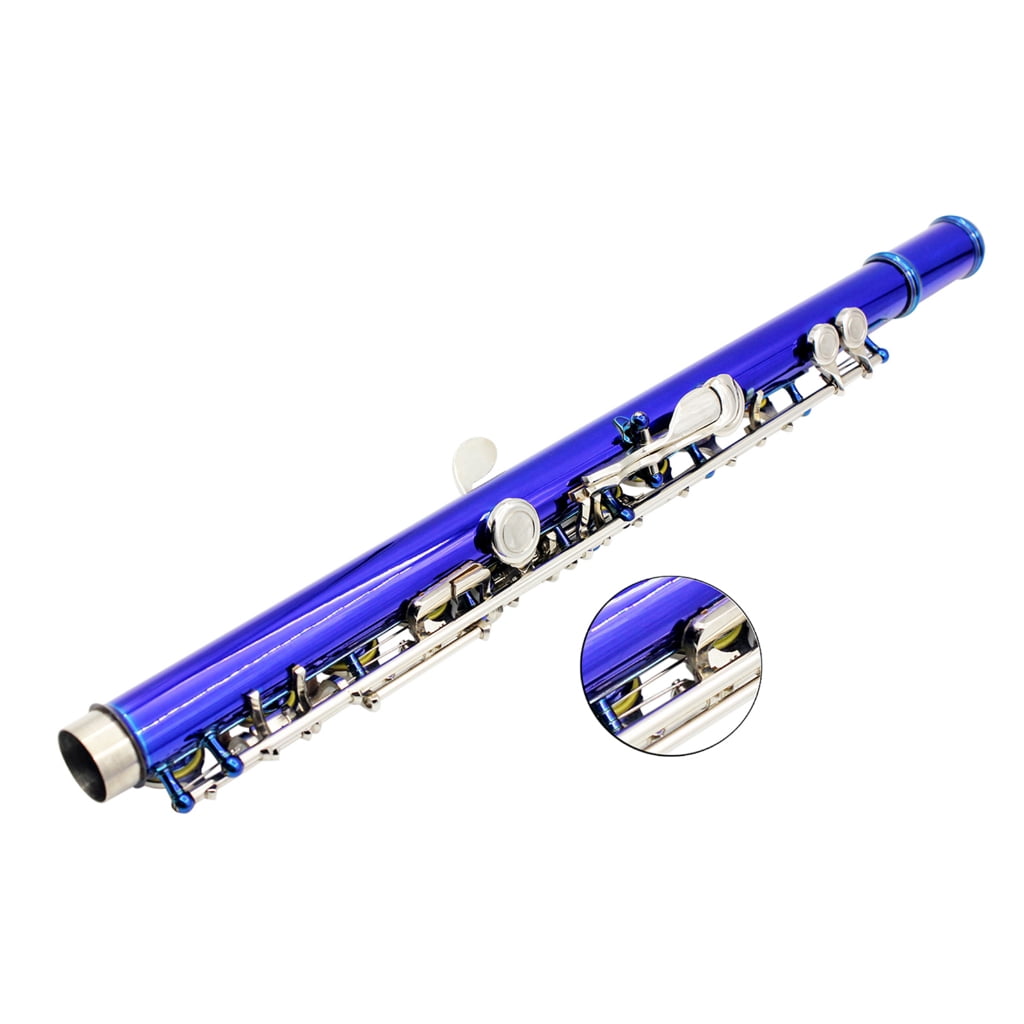Professional 16 Hole Flute with E C Tone Closed Hole Flute With Bag Cloth Stick for Beginners