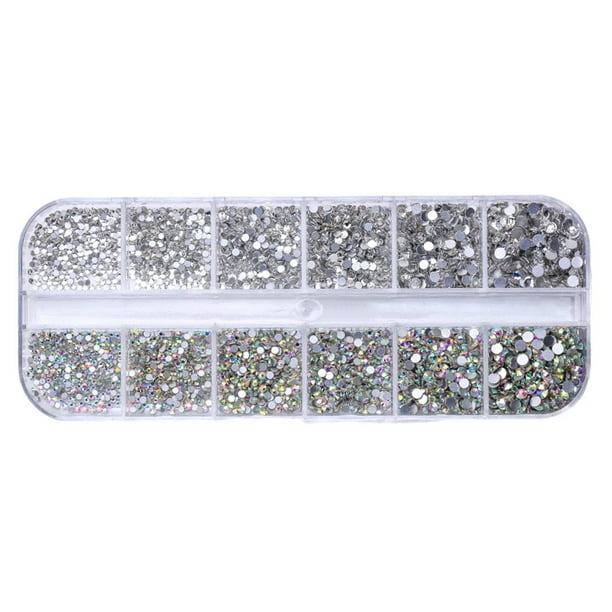 Vogacara 1 bolsa de cristal que combina perfectamente con diamantes de imitación personalizados para uñas, artesanía DIY, diferentes estilos, dulce Type3 NO3 Vogacara CE012309-12