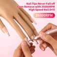 thumbnail image 4 of Practice Hand ALUROICE para uñas acrílicas con accesorios, 4 of 7