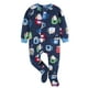 0 3 month footed pajamas