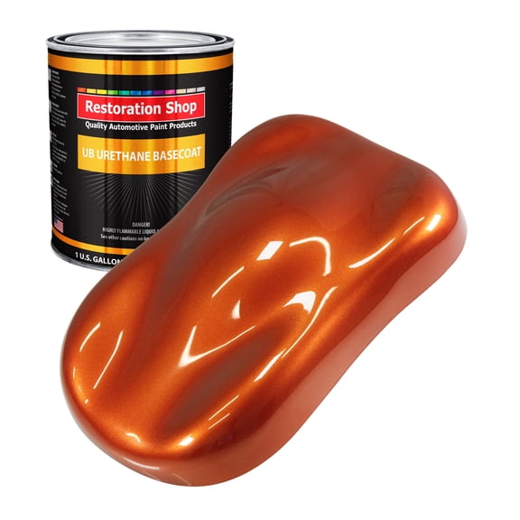 Inferno Orange Pearl Metallic 1 Gallon URETHANE BASECOAT Car Auto Body Paint