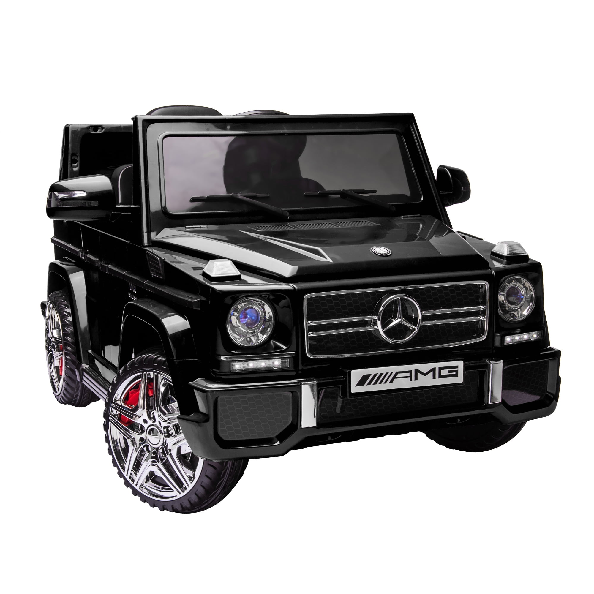Kepooman 12V Kids Ride on Car, Truck with Remote for Children, Black
