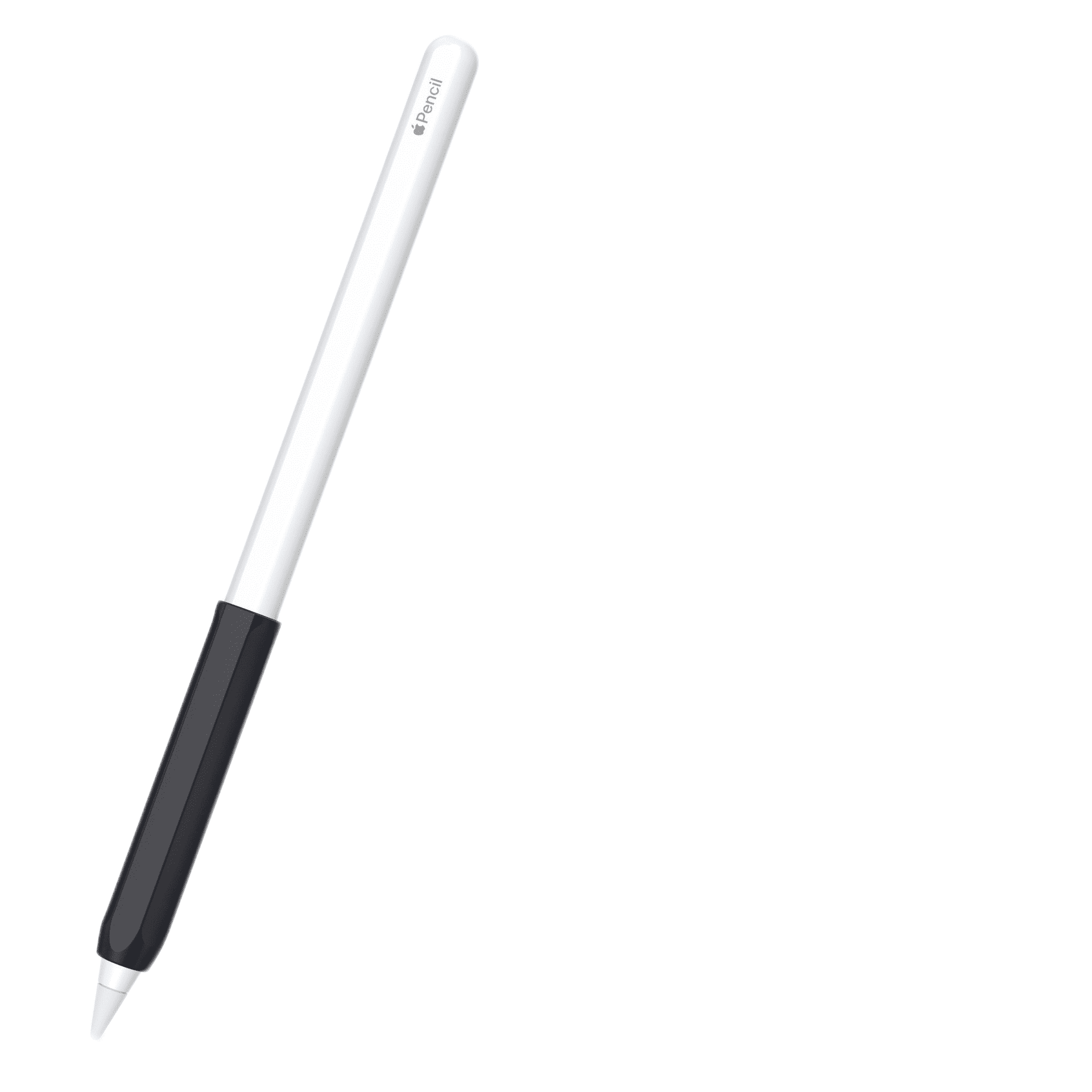 2 Pack Poignée Ergonomique Compatible avec Apple Pencil 2ème Génération, Étui en Silicone Accessoires