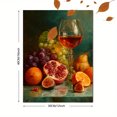 thumbnail image 3 of Fresh Fruit Bowl Canvas Print Wall Art for Kitchen Dining Room Living Room Cafe Restaurant Home Office, 3 of 8