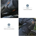 thumbnail image 3 of OUNONA 1Pair Black Riding Knee Protective Pads with Ergonomic Design for Sports, 3 of 8