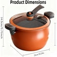 thumbnail image 7 of Multifunctional Large Capacity Non-stick Pressure Cooker, Large Multifunctiona Pressures Cook, Multifunctional Non-Stick Micro Pressure Cooker for Family Meals, Soups, Stews, and More, 7 of 7