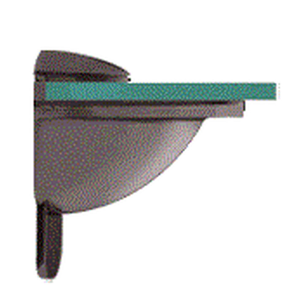 CRL DL6610RB Oil Rubbed Bronze HeavyDuty Adjustable Shelf Bracket