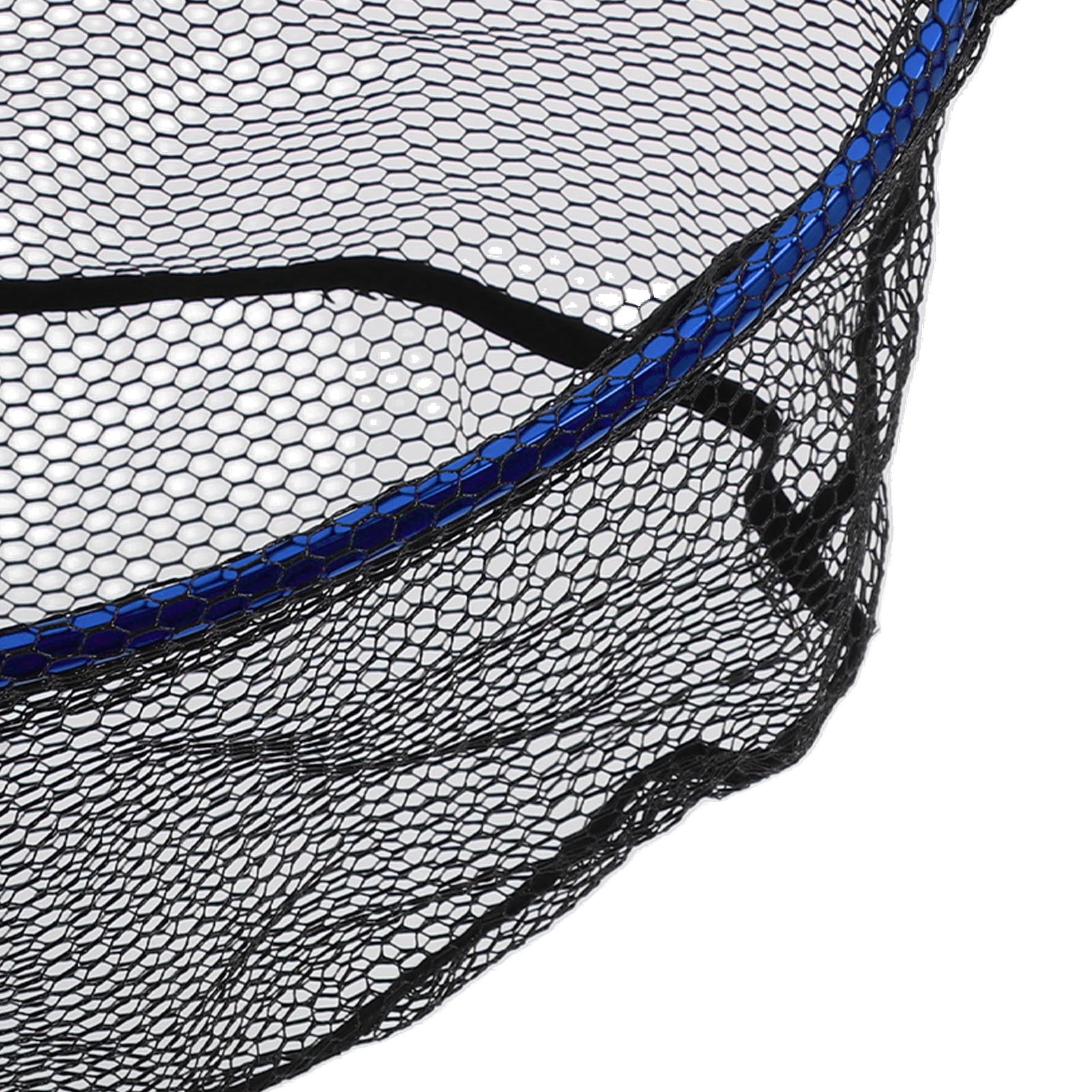 Nieyigj Floating Fishing Net Aluminum Alloy Rubber Foldable Extendable Portable Fish Landing Net for Easy Transportation and Storage Blue 17.7 inches / 45 cm for Professional Anglers