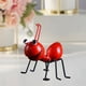 thumbnail image 5 of Set de Decoración de Jardín Metal Perfecl Arte de Pared 3D 10x8.5x10cm Rojo, 5 of 7