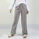 thumbnail image 4 of WILLBEST Pantalones Casuales para Mujer, Anchos, Largos, con Cordón, Cintura Elástica, Pantalones Casuales de Pierna Lisa para Mayor Comodidad y Estilo. Extra Grande, 4 of 6