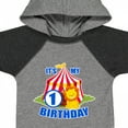 thumbnail image 4 of Inktastic Its My Birthday Circus Tent with Lion 1 Year Old Boys or Girls Baby Bodysuit, 4 of 5