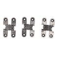 thumbnail image 1 of Cabinet Lock Hinges,3 Pcs 43mm Mini Cabinet Hinges Door Lock Hinges Elevated Design, 1 of 8