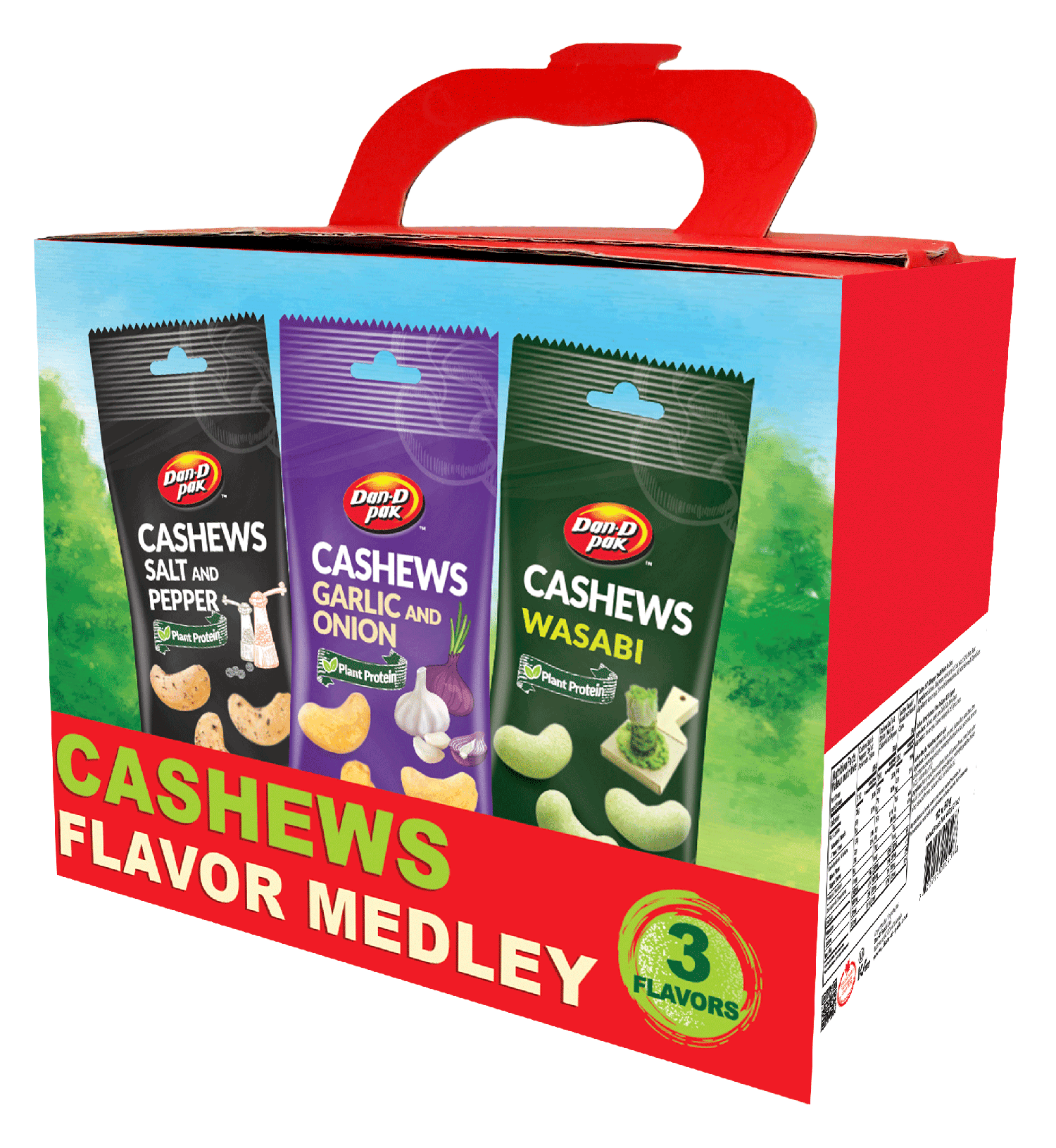 DDP SNACKING CASHEWS Mixed 480g