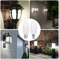 thumbnail image 7 of DYstyle Dusk to Dawn Night Light Bulbs E14/E27 Light Sensor Bulb 60w Equivalent LED Bulb Candelabra Bulb Base,Auto On and Off for Home,Outdoor,Yard Light, 7 of 7