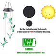 thumbnail image 2 of Wind Chimes Solar Hummingbirds Wind Chimes Indoor / Outdoor, 2 of 3