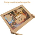 thumbnail image 4 of Lavievert Wooden Jigsaw Puzzle Board Puzzle Storage Puzzle Saver with Non-Slip Surface for Up to 1500 Pieces - Khaki, 4 of 7